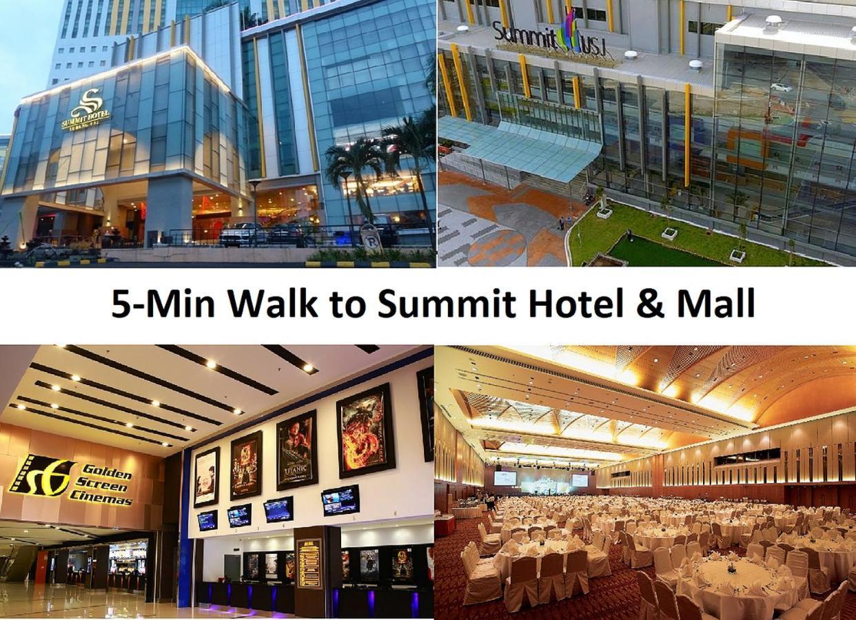 Subang City Residence, Spacious Home With Balcony, Walking Distance To Summit, 5Min To Sunway Subang Jaya Exterior foto
